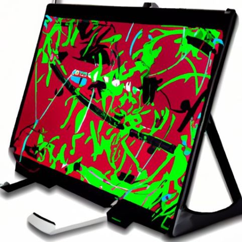 ขนาดใหญ่ขนาด COACH Digital Graffiti BOARD การออกแบบกราฟิก LCD Writing Pad แบบพกพา 15 นิ้ว LCD Hockey Tactical BOARD