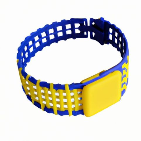 Woven Bracelet Woven Tube Wristband One access control pvc rfid hotel Time Used Wrist Band Woven RFID Wristband Customized Rfid Adjustable