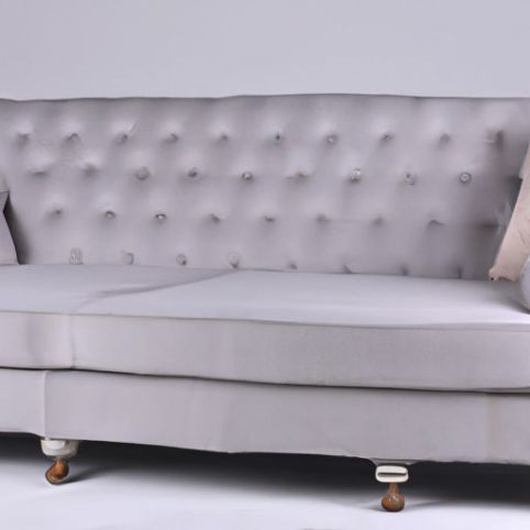 kain sofa bed bentuk L queen kursi ruang tamu desain tempat tidur ukuran kain sofa cama desain modern Harga pabrik Abu-abu tua