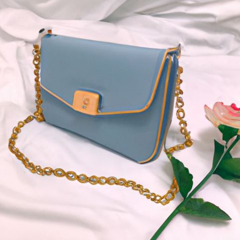 Lady Jean American Shoulder Bag Hot large capacity womens Small Style Purse Women Handbag Denim Waist Bag 2023 Blue Flower Design Handbags