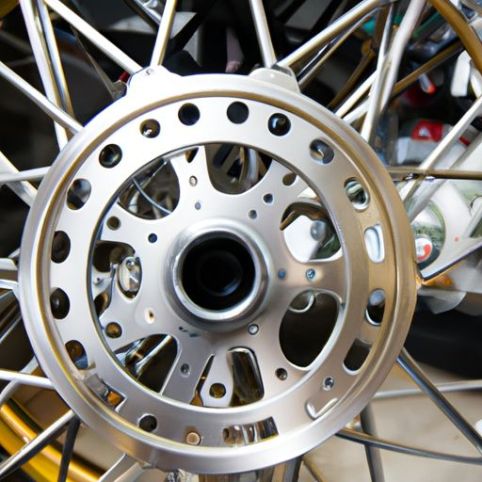 Roda pelatihan sepeda motor Velg inci Roda sepeda motor Paduan Aluminium 17