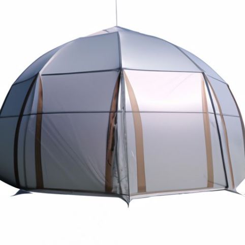 خيمة تخييم PVC شفافة للفندق، خيمة تخييم فاخرة على شكل نجمة، خيمة قبة مخصصة خارجية مقاومة للأشعة فوق البنفسجية