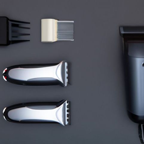 Haarschneidemaschinen- und Trimmer-Set mit Trimmer-Kit, Ladestation, Haarschneider für Bar, professionelles Haarschneidegerät, Friseursalon-Werkzeug