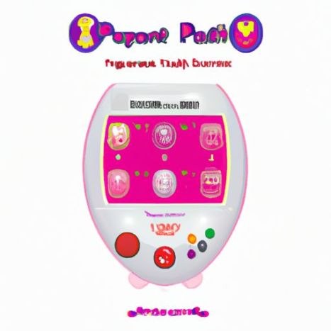 heart type electronic pet game 168 with light and music in one with beaded chain game machine mixed tamagochi electronic pets Specially for peach
