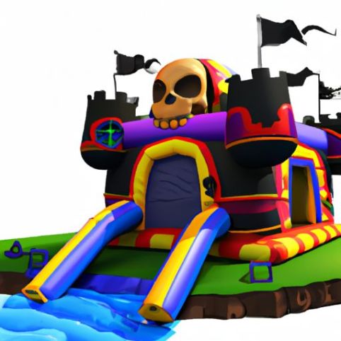 Obstalce, Pirate Inflatable Obstacle Course Inflatable commercial bouncy castle Jumping Castle