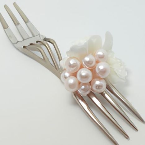 Fork Hair Accessories Bobby Pin pearl hair fork Flower Rhinestone Hairpin for Women Luxury Chinese Style Hair