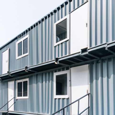 accommodation prefabricated residential container folding houses portable house High quality expandable folding office