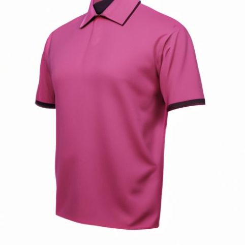 블록 하프 버튼 편안한 클래식 핏 남성용 솔리드 컬러 최신 디자인 남성용 컬러 도매 가격 폴로 셔츠