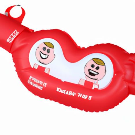 Нарукавные повязки для плавания по индивидуальному заказу для новорожденного с регулируемой защитной пряжкой, забавная надувная надувная пряжка из ПВХ