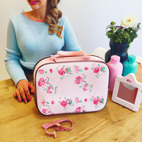 Чемодан из АБС-пластика, небольшой багаж, чехол для макияжа с индивидуальным логотипом, женский косметичка, 14-дюймовая мини-розовая сумка для хранения YX15001, красивая портативная
