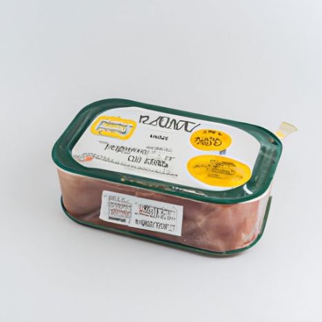 Carne di maiale in scatola per pranzo all'ingrosso 198 g di olio di semi di girasole 340 g quadrato
