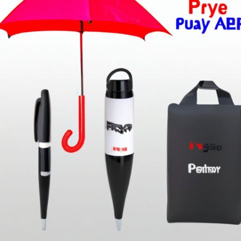 Idea New Product Custom Gift + pen + Set Business Party Umbrella Vacuum Bottle Usb Pen Notebook Myriver Wholesale 2023 New