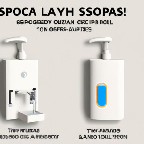 Distributeur de savon liquide monté sans contact mousse automatique automatique distributeur de savon liquide en gros mur d'hôtel