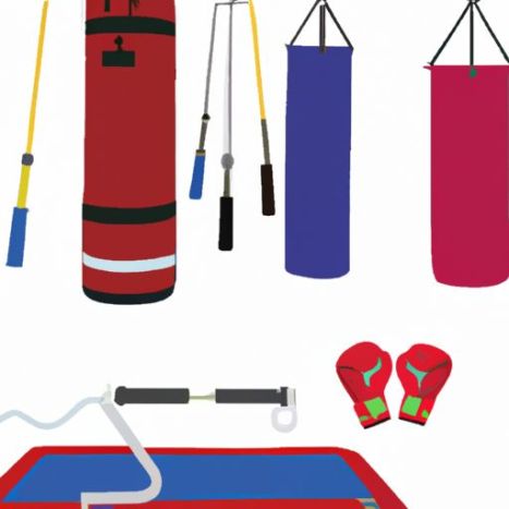 El juego de boxeo incluye guantes de boxeo para niños, guantes de boxeo y saco de boxeo, base de pie con soporte ajustable + saco de boxeo con bomba manual para niños
