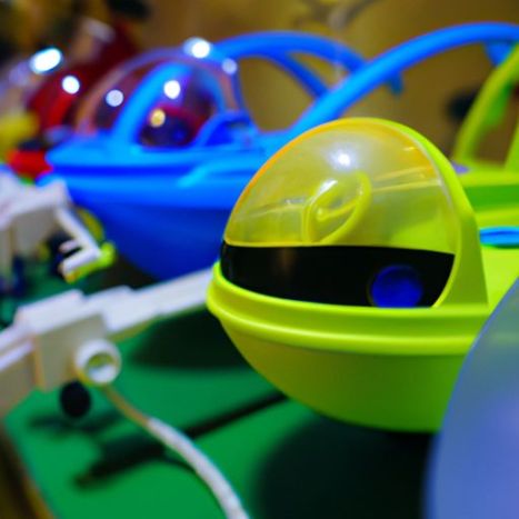Kinderspielzeug Seifenblasenpistole, automatisches astronomisches elektrisches Raketenteleskop, elektrische Beleuchtung, Musik