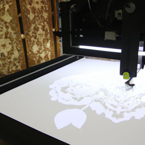 engraved crystal laser cut lace fabric mesin pemotong laser engraving laser engraving machine SIHAO-9060 100W 3d laser