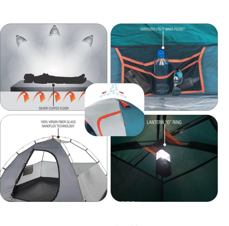 आल्प्स पर्वतारोहण हेलिक्स 2-व्यक्ति तम्बू