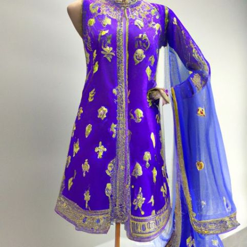 Kameez Donna Festa di donna etnica indiana con abito puro Prezzo di fabbrica all'ingrosso Disegni moderni Abbigliamento da festa Premium Georgette Salwar