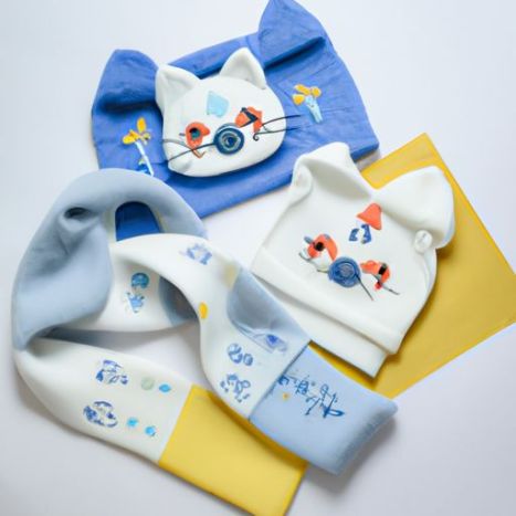 Zubehör neue 0–2 Jahre alte Baby-Strickmütze Sigma Gamma Rho Schal-Set Fabrikverkauf Mütze Schal Kinder Winter warm