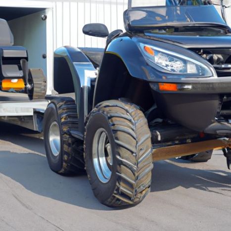 Remolque de tractor ATV Camper Trailer Camión pesado Coche Remolque utilitario ATV Wagon Transporte multiusos Motocicleta