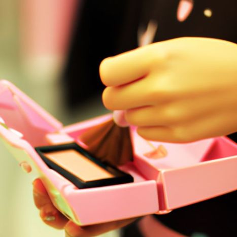verwerking voor kinderen cosmetica draagbare doos voor kinderen make-up set Kwaliteit kindermake-up op maat echte cosmetica