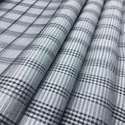 check woven plain stretch poly 4 textile raw way spandex fabric with TPU for clothing Shaoxing keqiao factory ns Terry dobby