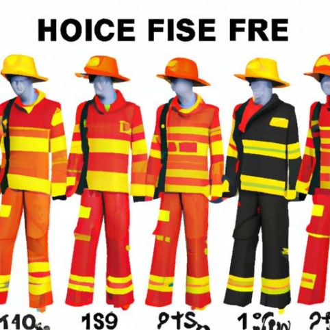 Preço Firefighting Firefigter Fireman Suit preço de atacado Fire Fighting Hot Sale Wholesale