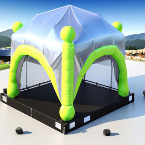X خيمة قبة معرض أكشاك الهواء خيمة الجليد القابلة للنفخ الإعلان الترويج للنفخ