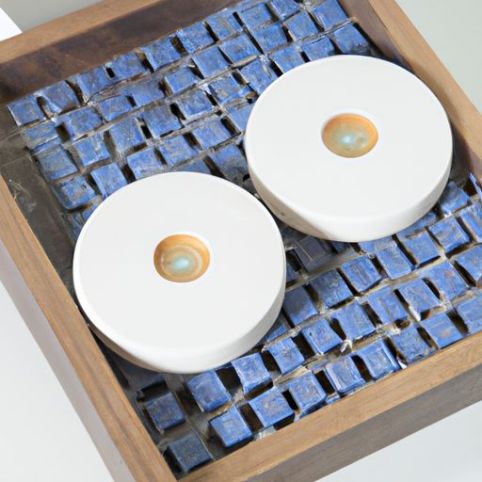 Scatola rotonda per piastrelle di ceramica per la cura del legno di cera d'api pura, scatola rotonda per cera per pavimenti EELHOE Scatola di cera d'api multiuso