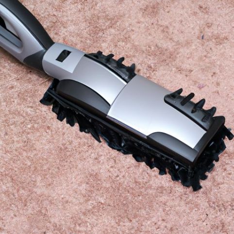 فرشاة تنظيف السجاد، فرشاة تنظيف الأرضيات الكهربائية بمقبض طويل، فرشاة الغبار البلاستيكية المنزلية