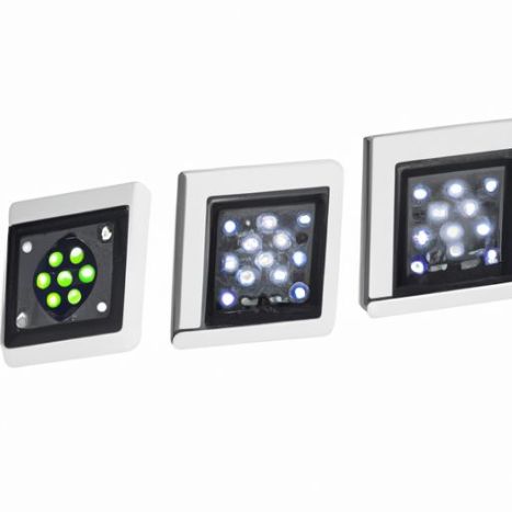 Deteksi 3 panel kepala keamanan led digunakan untuk lampu dengan lampu malam lampu dinding dengan sensor gerak 270 derajat dapat disesuaikan 72 kaki