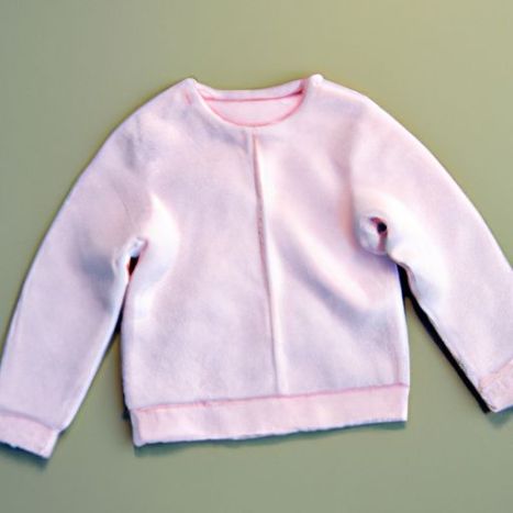 For Baby Girl Fleecing Kids Clothes knit sweater coat 3-6 Baby Girls Sweater Thickening Long Sleeve T Shirt For Baby Girl 2023 Warm T-shirt