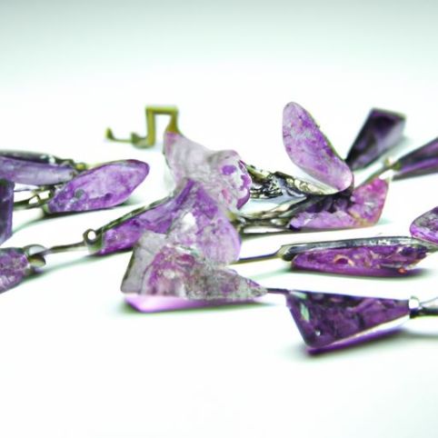 Top Selling Amethyst With silver Rim crafts notes Electroplated Pendants Bulk Quantity Natural crystal wholesale