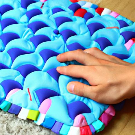 柔软加厚婴儿游戏地板游戏水垫玩具垫无毒室内定制图案可折叠绗缝棉绒