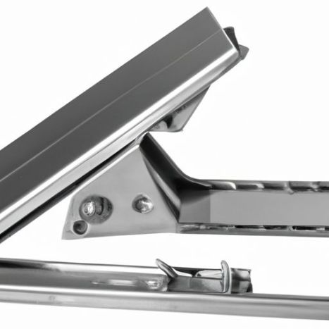 pemasangan braket panel struktur panel aksesori pemasangan surya yang dapat disesuaikan untuk atap ubin Baja galvanis Warna Perak Surya