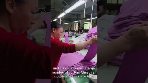 مصنع إنتاج السترات الصوفية، ملابس التريكو حسب المقاس