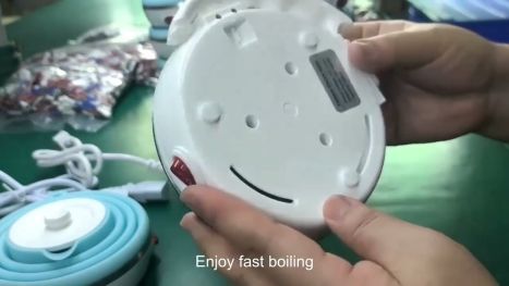 Bouilloire à eau chaude 24V fournisseur chinois, bouilloire électrique de voiture en silicone personnalisée