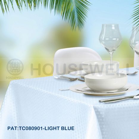 Solid Color Polyester Tablecloth, Waterproof, Wipes Clean , Quick Dry