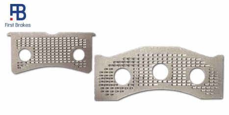 Steel Brake Pads Back Plates After Market Bendix