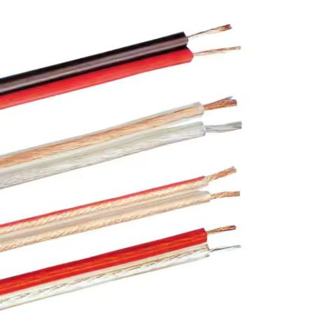 สายลำโพงใส/แดงดำ China Best Factory,CCA Speaker wire Supplier