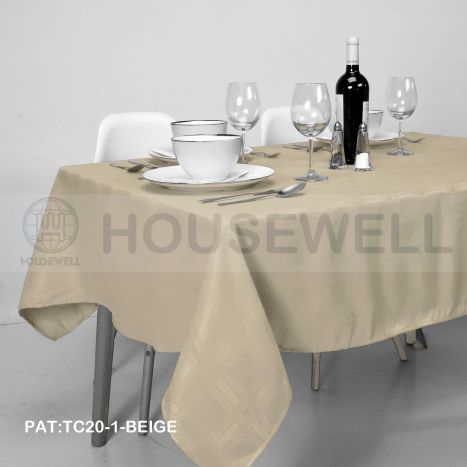 Printed 100% Polyester Table Cover, machine washable , Mildew Resistant , Comfortable to touch