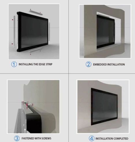 What is the difference between integrated lcd display and integrated lcd Totem?