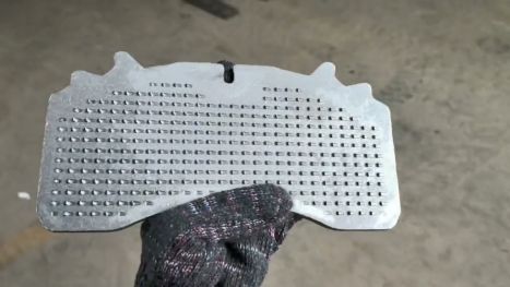 Scooter Wire Mesh Brake Pads Backing Plates